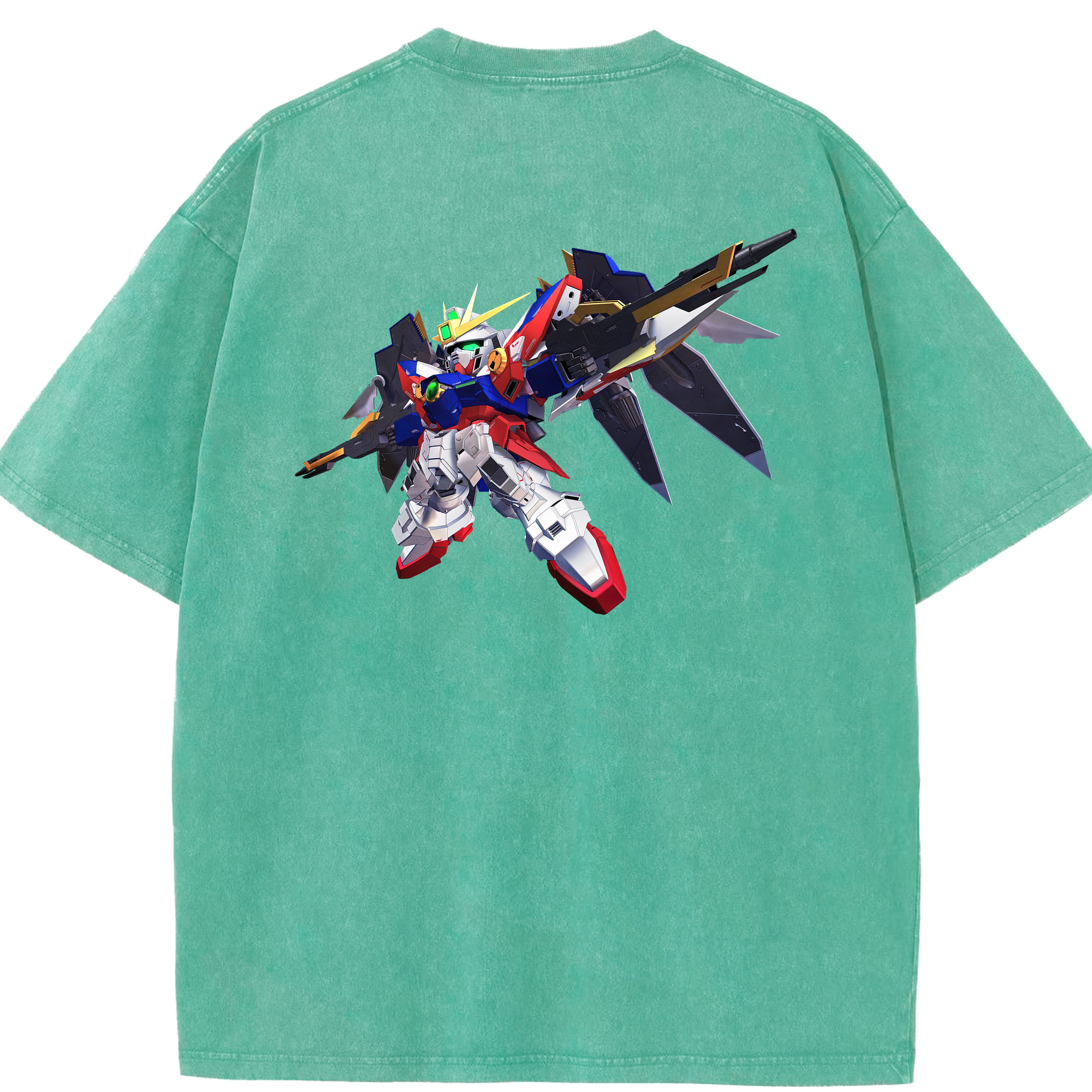 （画像用） 機動戦士ガンダム Mobile Suit Gundam 綿100% ヴィンテージ風 半袖Tシャツ（背面プリント）